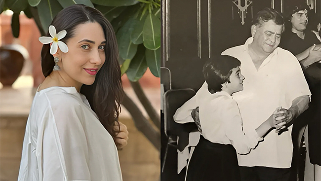 Karisma Kapoor reveals her first official dance partner was grandfather Raj Kapoor